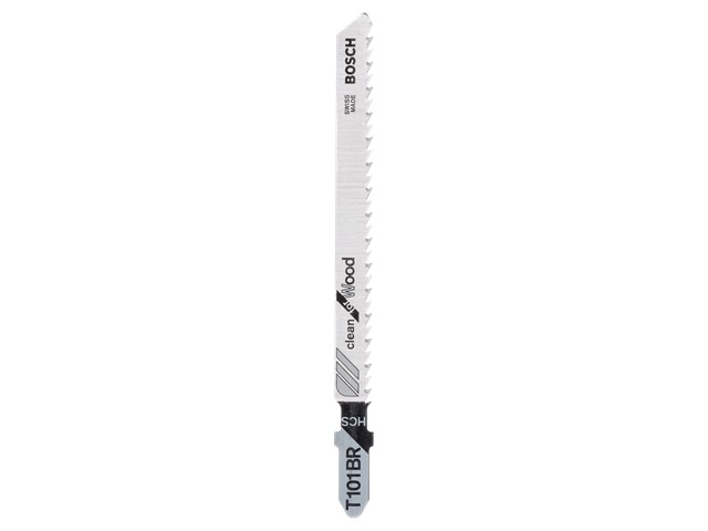 List za vbodno žago Bosch T 101 BR Clean for Wood, HCS, 100mm, 2609256724